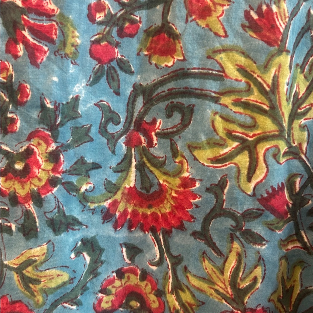 Mod’s Mahal Floral Blue Midi Dress - Picture 8 of 8